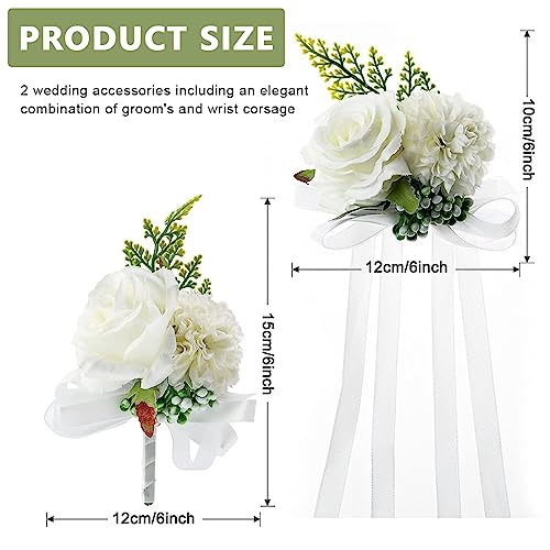 PALAY 2pcs Rose Corsage Pearl Bracelet Pink Floral Wrist Corsage Bracelet Elastic Pearl Bracelet Elegant Cloth Flower Wrist Bracelet for Brides, Bridesmaids Brides Accessory for Wedding Party, Prom PALAY 2pcs Rose Corsage Pearl Bracelet Pink Floral Wrist Corsage Bracelet Elastic Pearl Bracelet Elegant Cloth Flower Wrist Bracelet for Brides, Bridesmaids Brides Accessory for Wedding Party, Prom